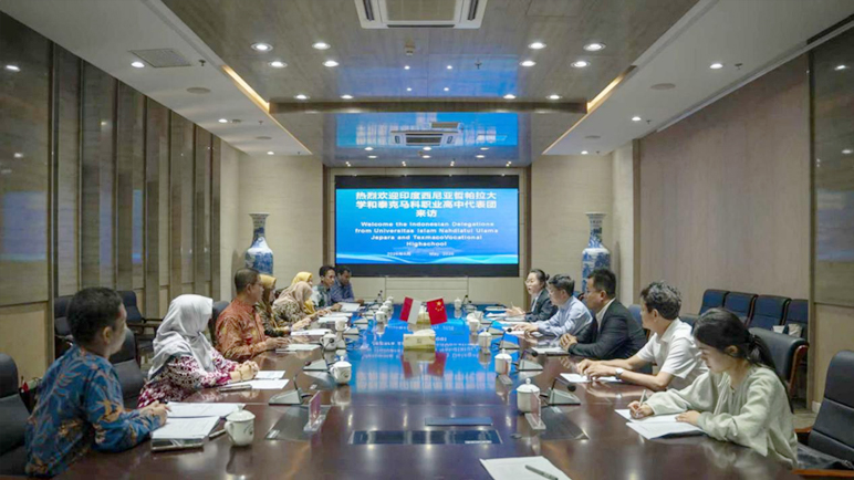 印度尼西亚合作院校团组来我校访问交流